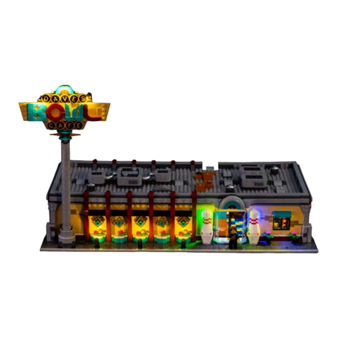 Lightmybricks LEGO RETRO BOWLING ALLEY 910013 User manual