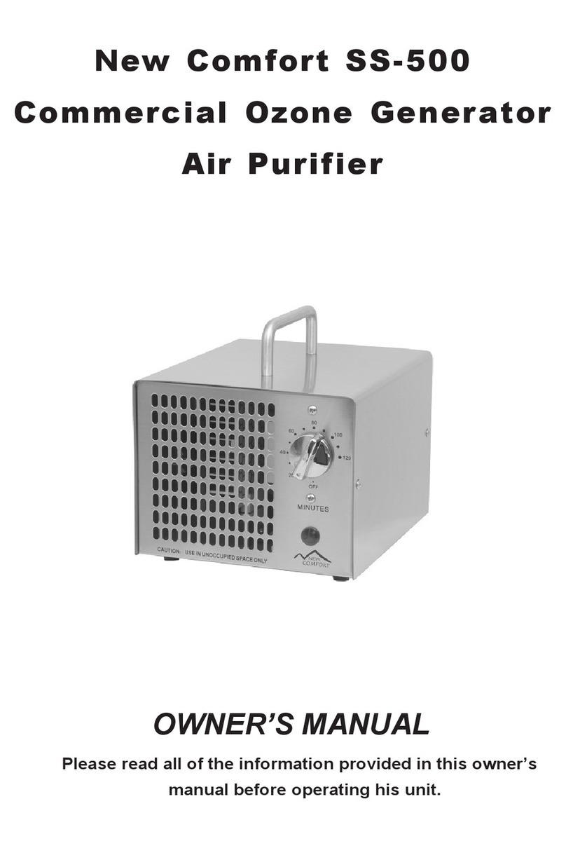 Prolux New Comfort SS-500 owner's manual