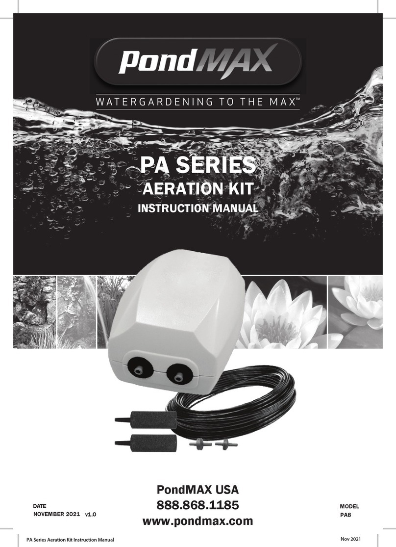 PondMAX PA Series User manual