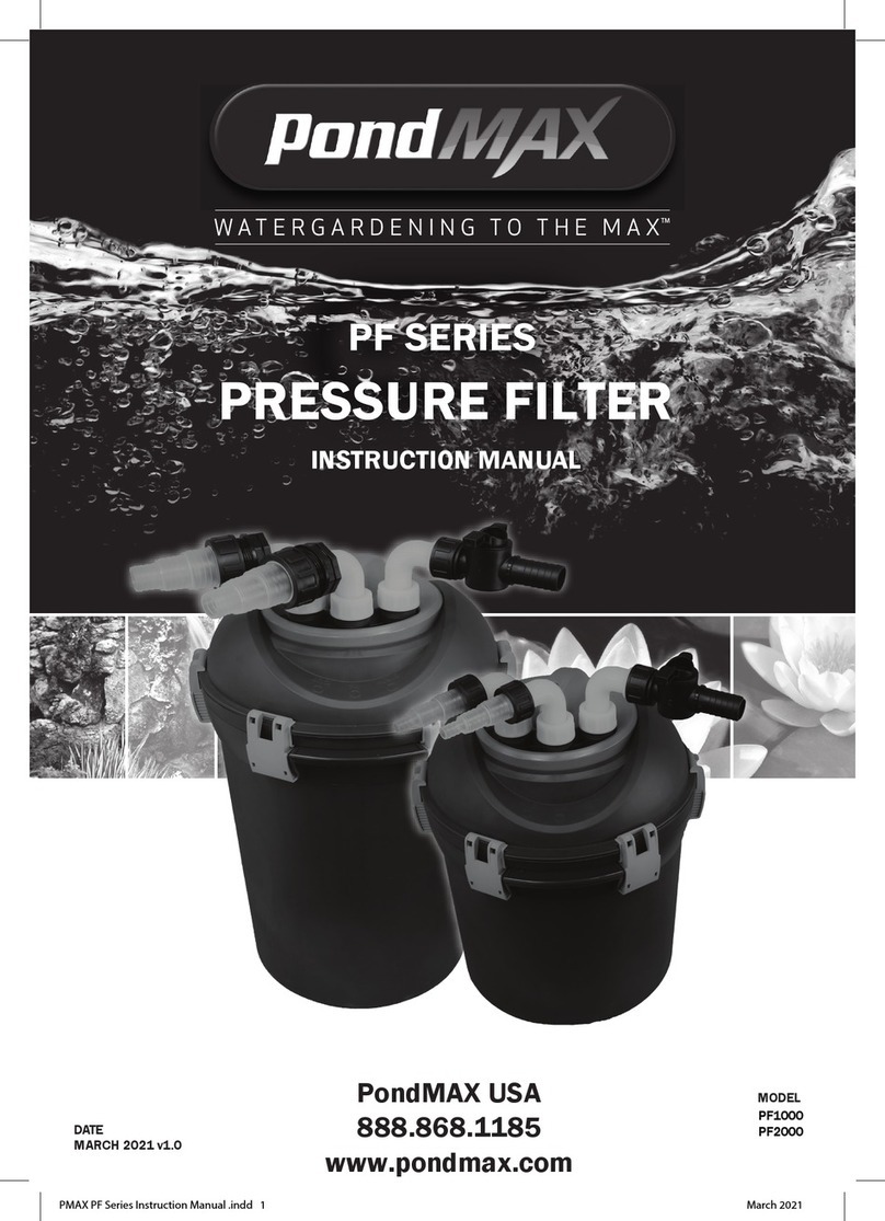 PondMAX PF Series instruction manual