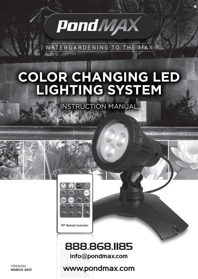 PondMAX 24PL690 instruction manual