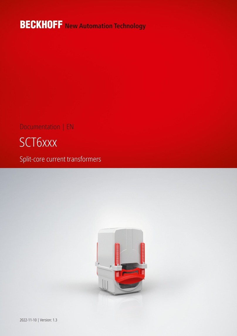 Beckhoff SCT6 Series User manual