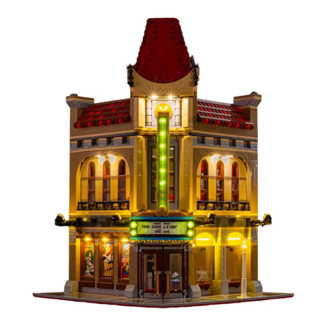 Lightmybricks LEGO PALACE CINEMA 10232 LIGHT KIT User manual