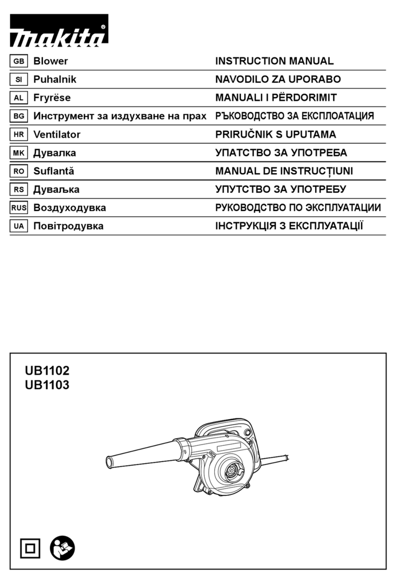 Maktec UB1102 instruction manual