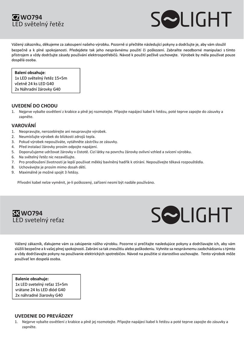 Solight WO794 quick start guide