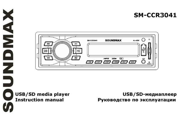 SoundMax SM-CCR3041 User manual