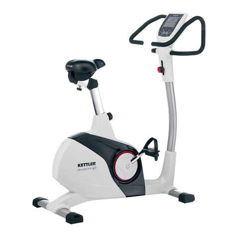 Kettler Ergometer E7 User manual