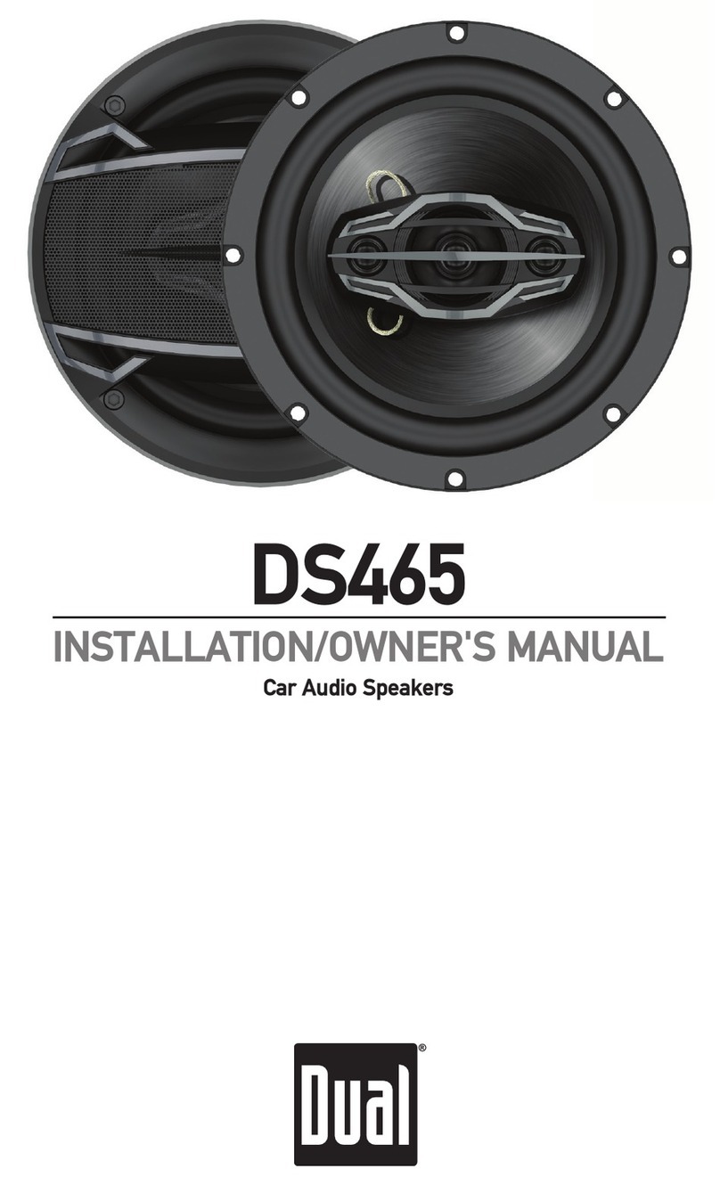 Dual DS465 Operating instructions