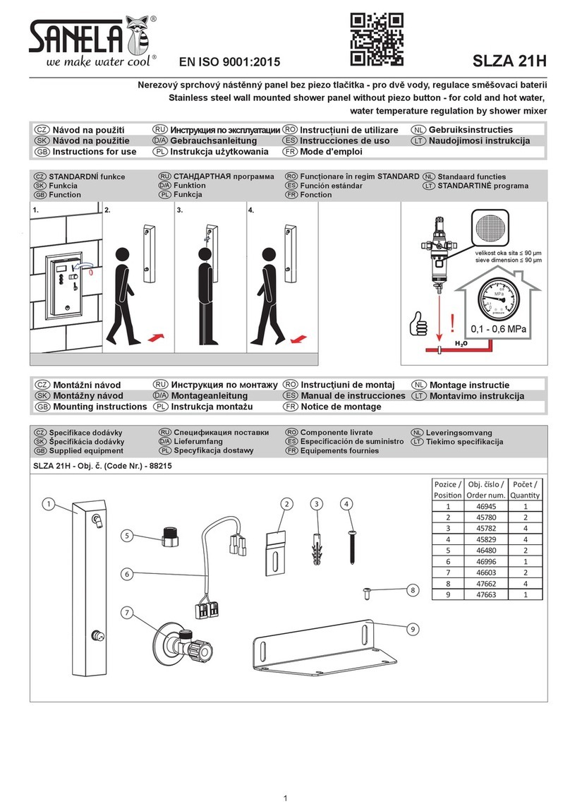 Sanela SLZA 21H Instructions for use