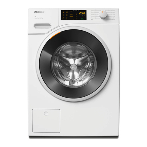 Miele WWD320 WCS operating instructions