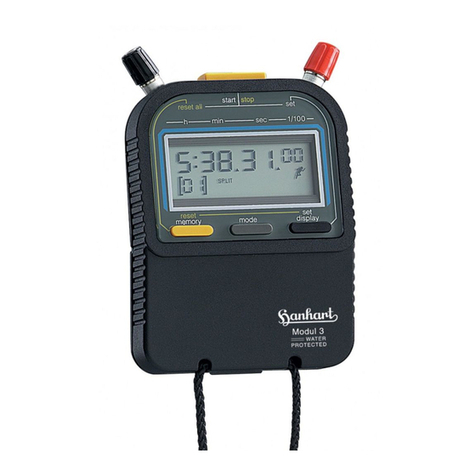 Hanhart Modul 3 User manual Hanhart Modul 3 User manual