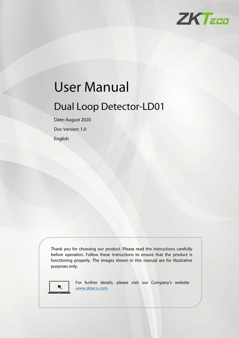 ZKTeco LD01 user manual ZKTeco LD01 user manual