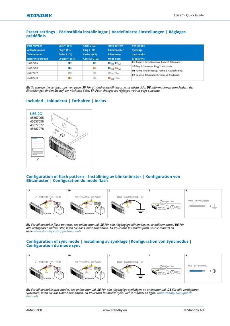 Standby L56 2C quick guide