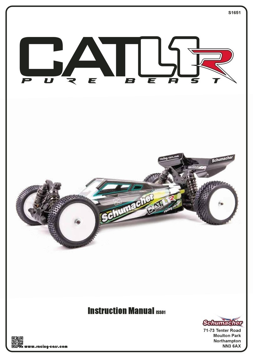 Schumacher CAT L1 R PURE BEAST User manual