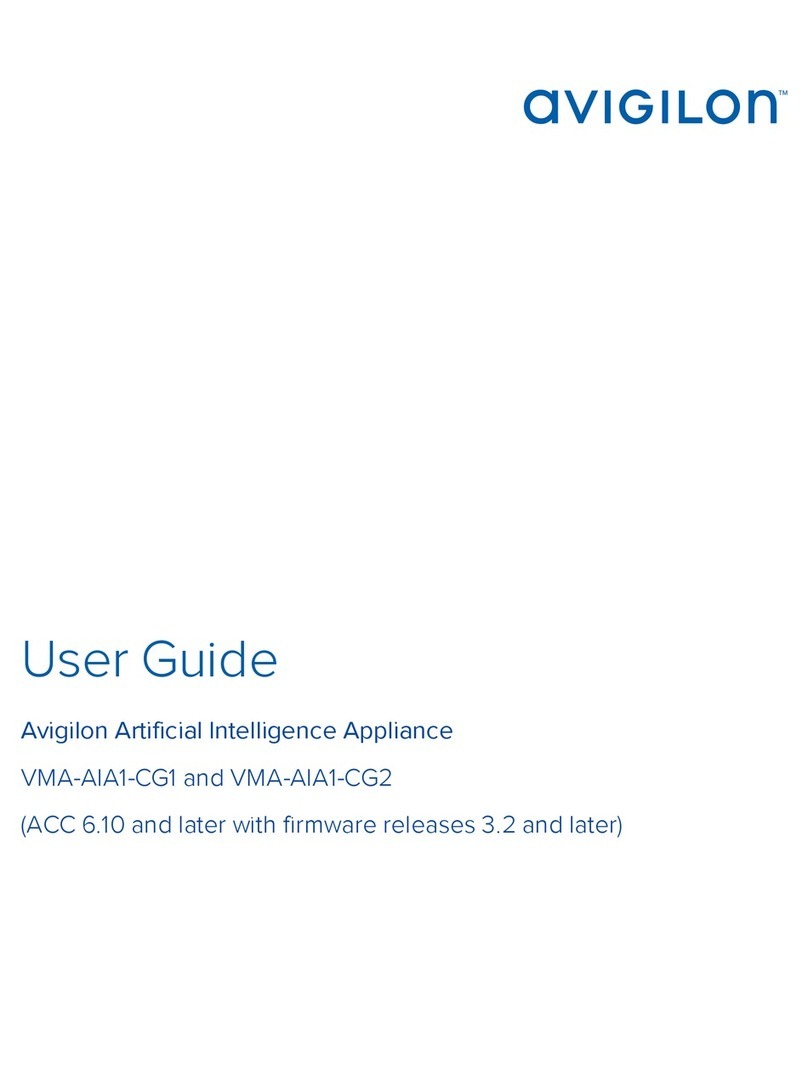 Avigilon VMA-AIA1-CG1 user guide