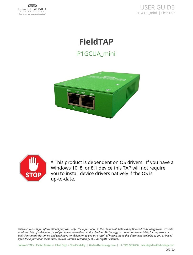 Garland FieldTAP P1GCUA mini user guide