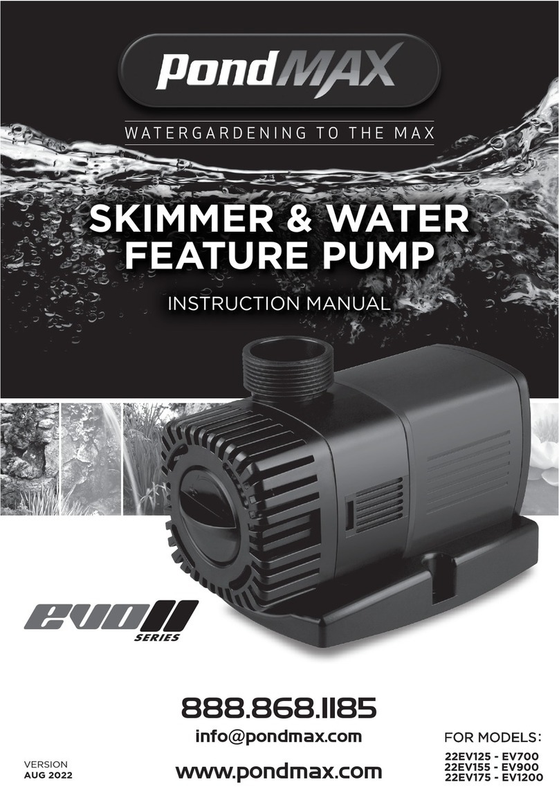 PondMAX Evo II series instruction manual