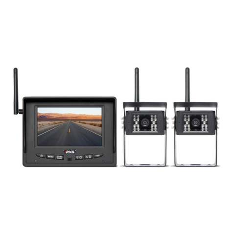 Safe Fleet RVS SimpleSight RVS-255W-HD User manual