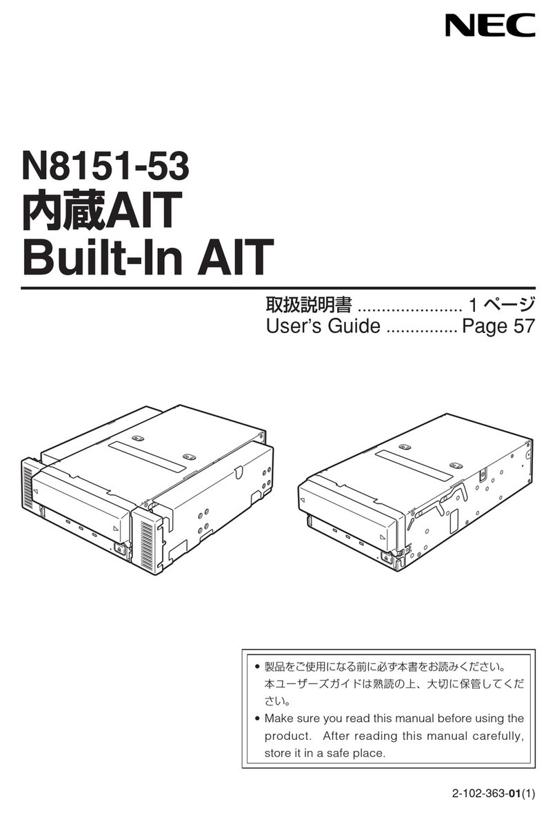 NEC N8151-53 User manual