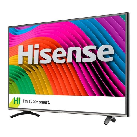 Hisense 50CU6000 User manual