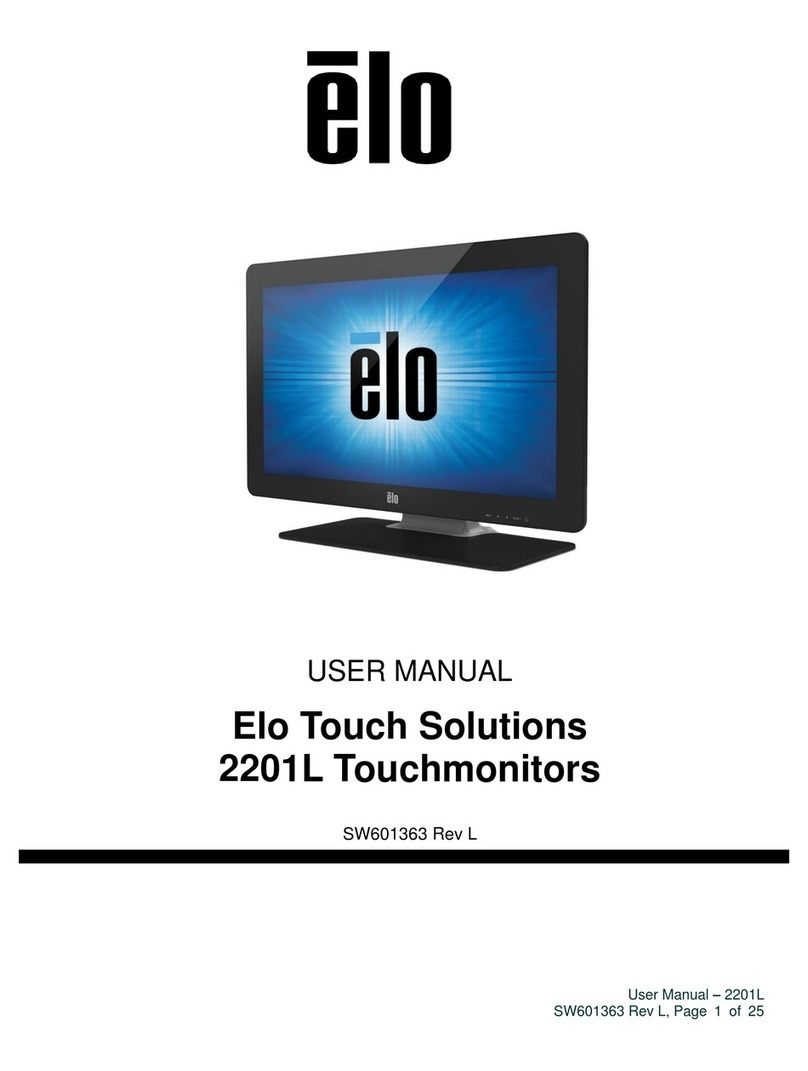 Elo TouchSystems ET2201L User manual