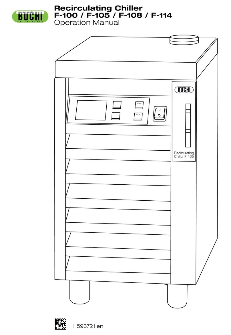 Buchi F-108 Operation manual