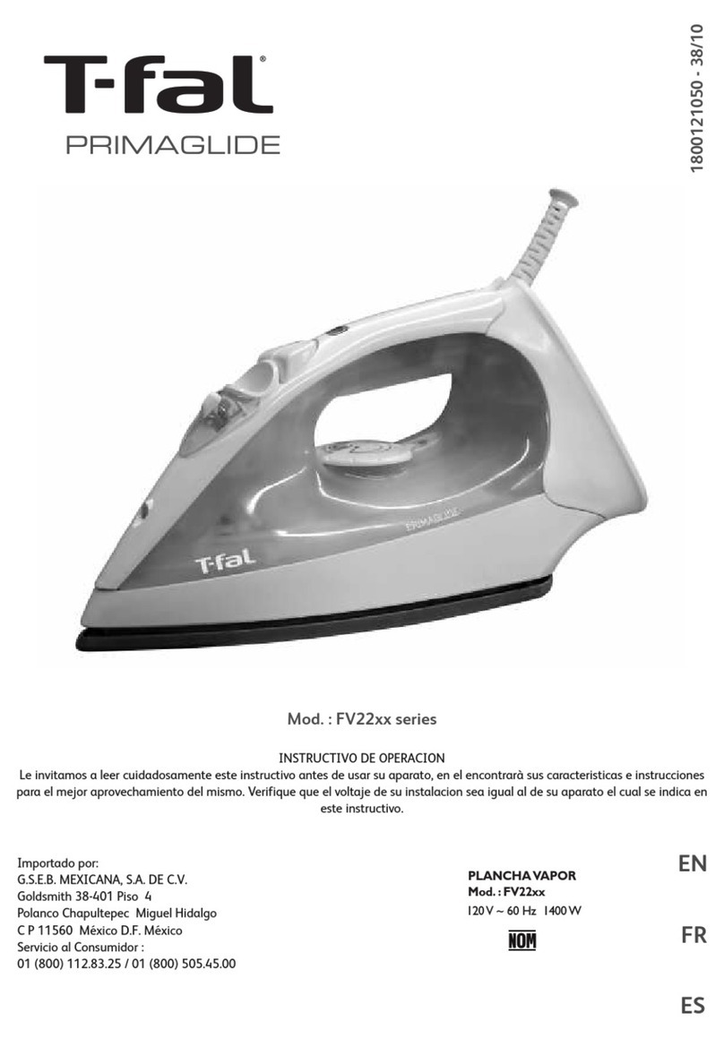 T-Fal Primaglide FV2237Q0 manual