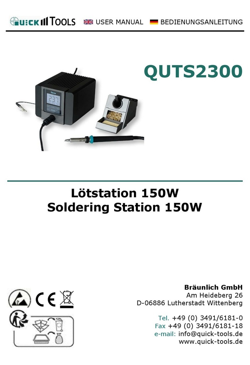 Quick Tools QUTS2300 user manual