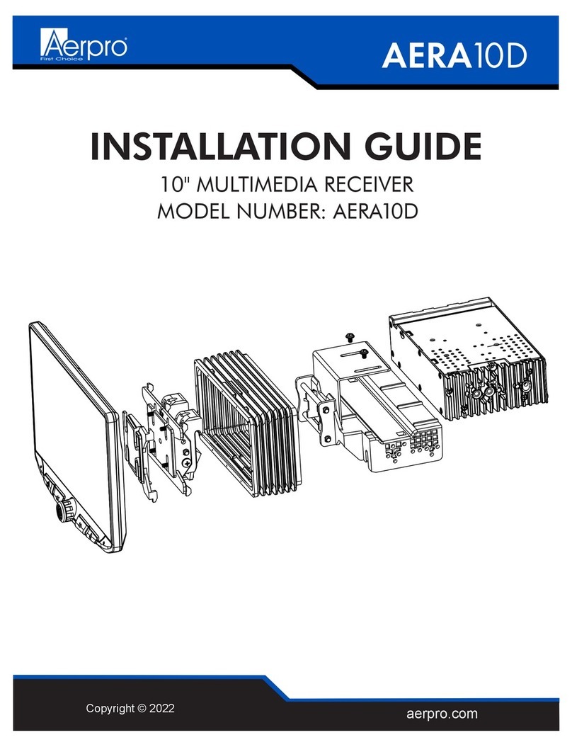 Aerpro AERA10D installation guide