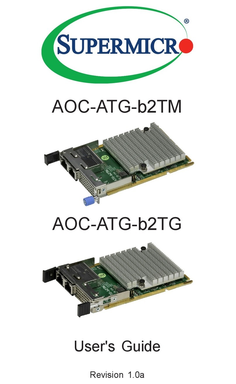 Supermicro AOC-ATG-b2TG User manual