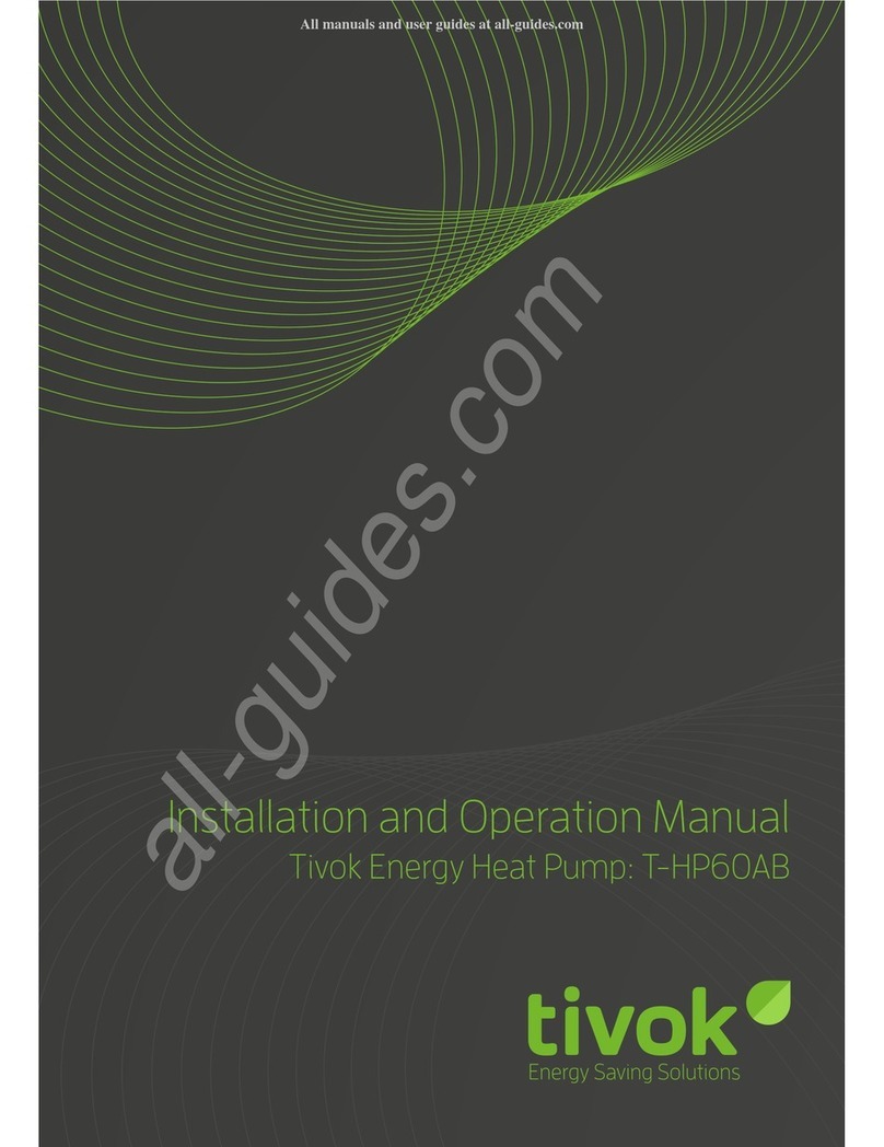 Tivok T-HP60AB Installation and operation manual