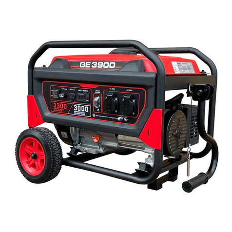 Mosa GE 3900 User manual