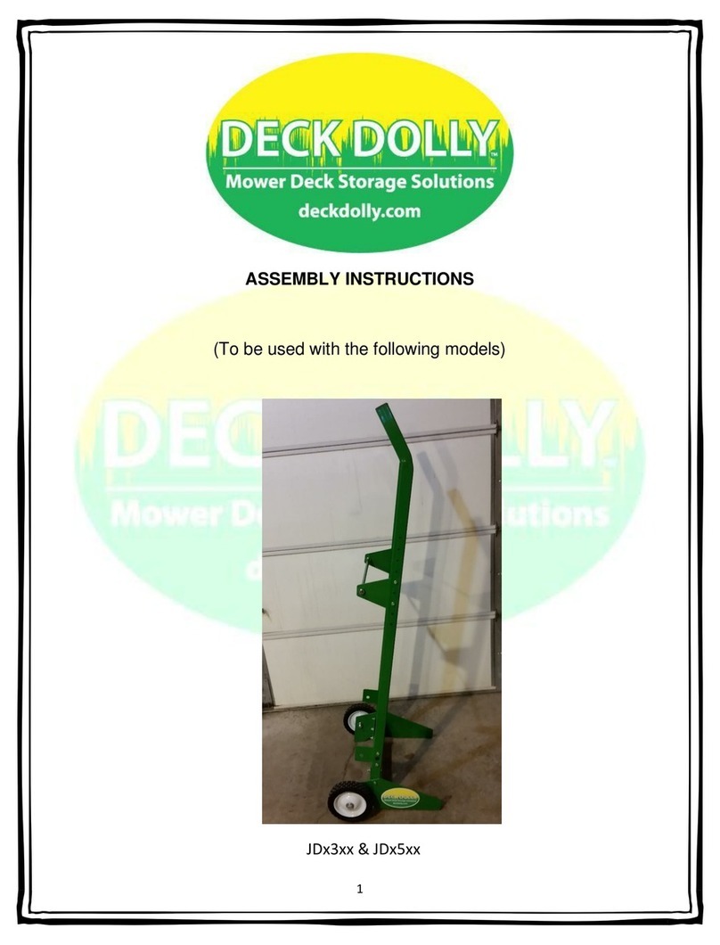 DECK DOLLY JD 3 Series User manual DECK DOLLY JD 3 Series User manual