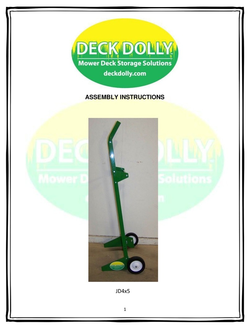 DECK DOLLY JD4 5 Series User manual DECK DOLLY JD4 5 Series User manual