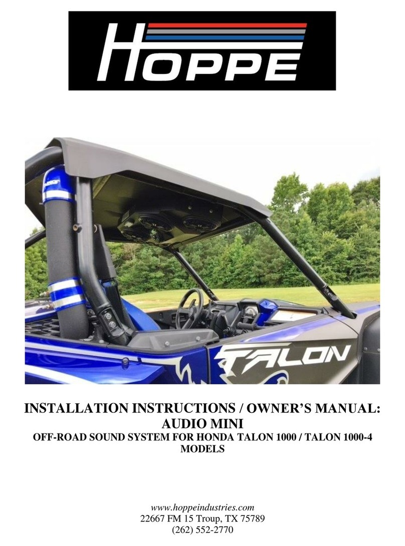 Hoppe AUDIO MINI installation instructions