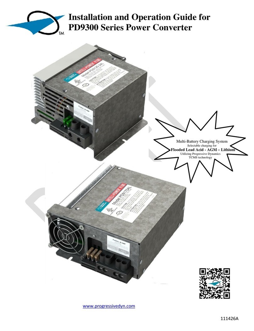 Progressive Dynamics INTELI-POWER PD9300 Series Installation and operation guide