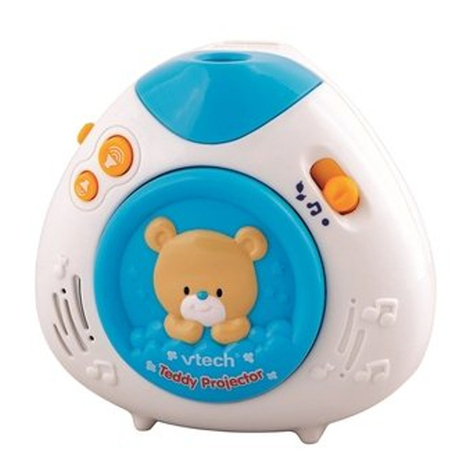 V-tech Lullaby Teddy Projector user manual
