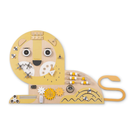 beeloom lion busyboard instruction manual