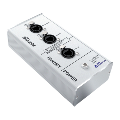 Pan Acoustics PAN NET manual