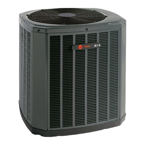 Trane 4TTR7 Series Assembly instructions