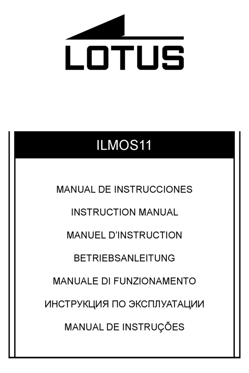 Lotus ILMOS11 User manual Lotus ILMOS11 User manual
