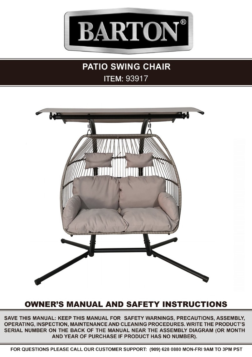 Barton 93917 owner's manual