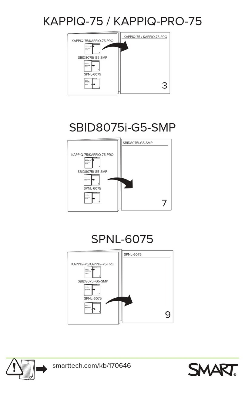 Smarttech KAPPIQ-75-PRO User manual
