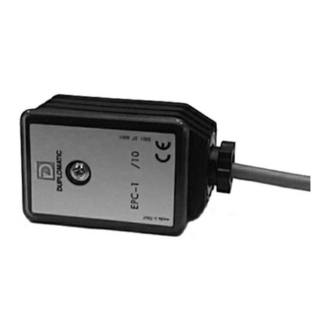 Duplomatic EPC 10 Series manual