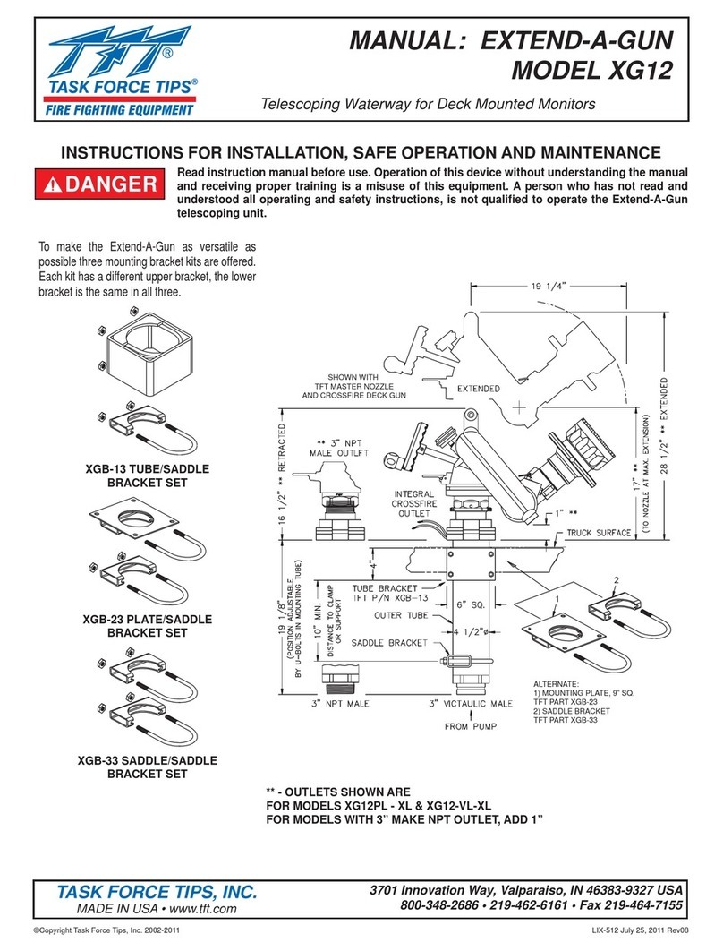 TFT EXTEND-A-GUN XG12 Programming manual