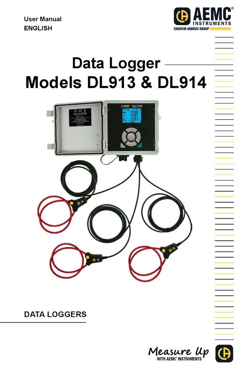 AEMC instruments DL913 User manual