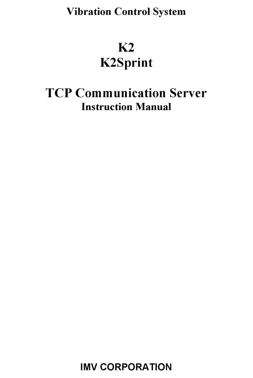 IMV K2 instruction manual