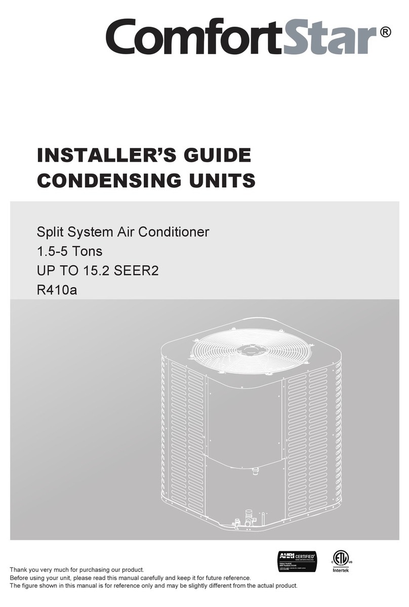 Comfort Star 18 User manual