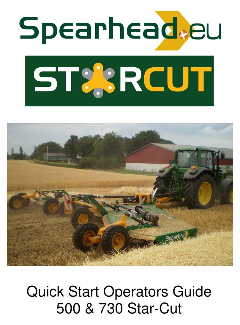Spearhead STARCUT 500 quick start guide Spearhead STARCUT 500 quick start guide