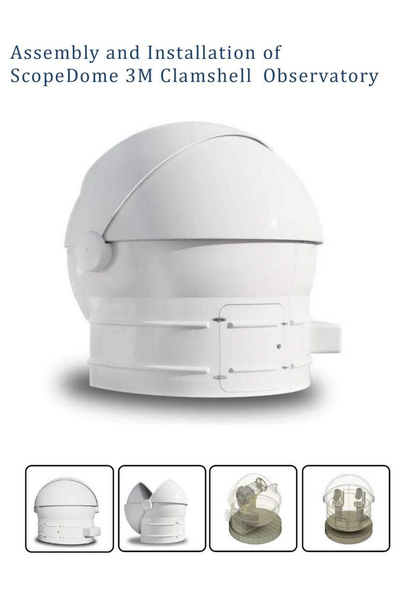 ScopeDome Clamshell 3M Assembly and installation ScopeDome Clamshell 3M Assembly and installation